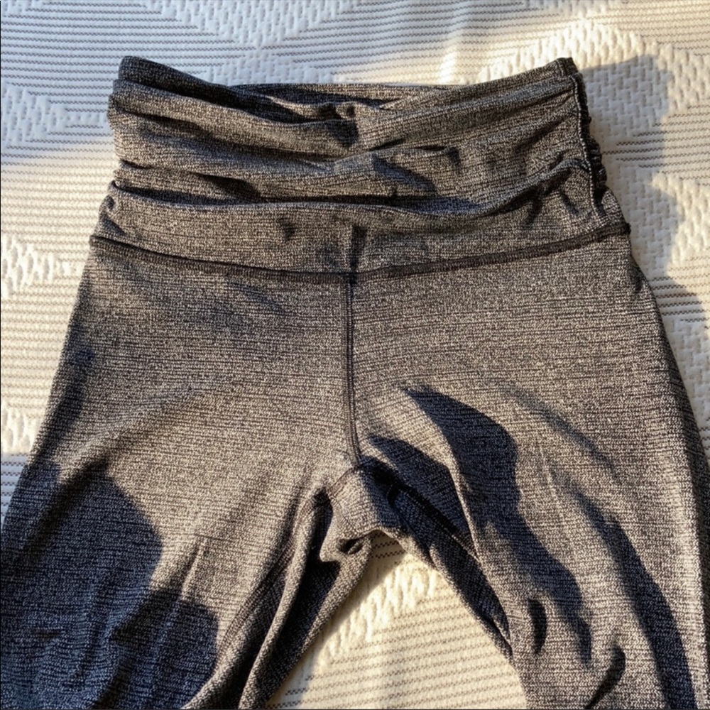 Lululemon Ruched Leggings w/ Foot Slip